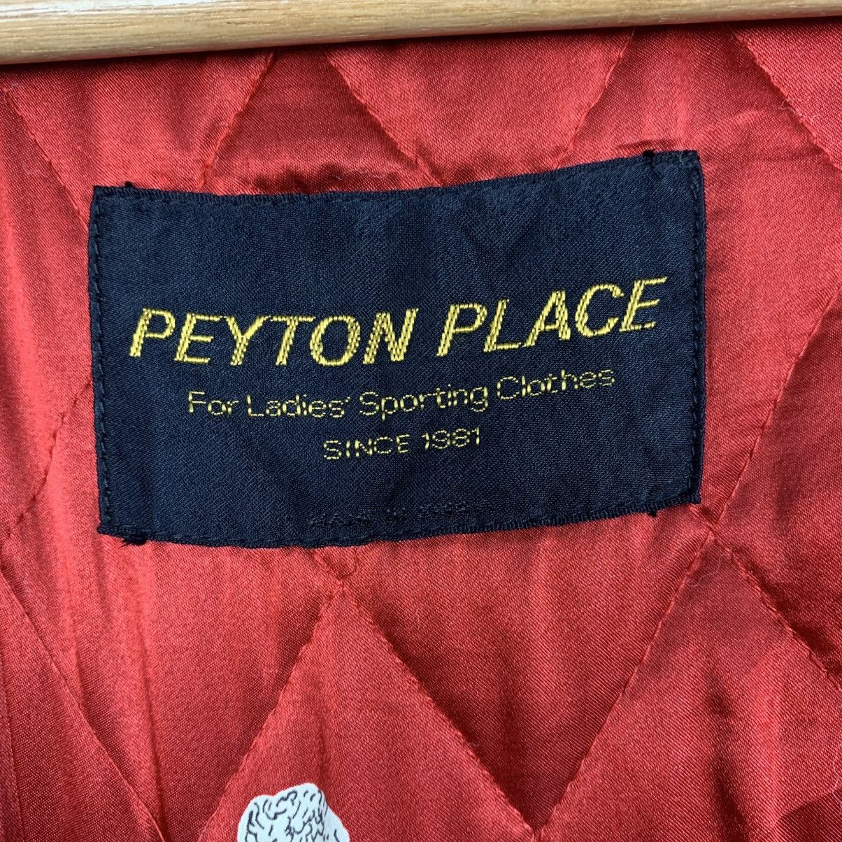 Japanese Brand Peyton Place Bomber Jacket Size M / US 6-8 / IT 42-44 - 16 Thumbnail
