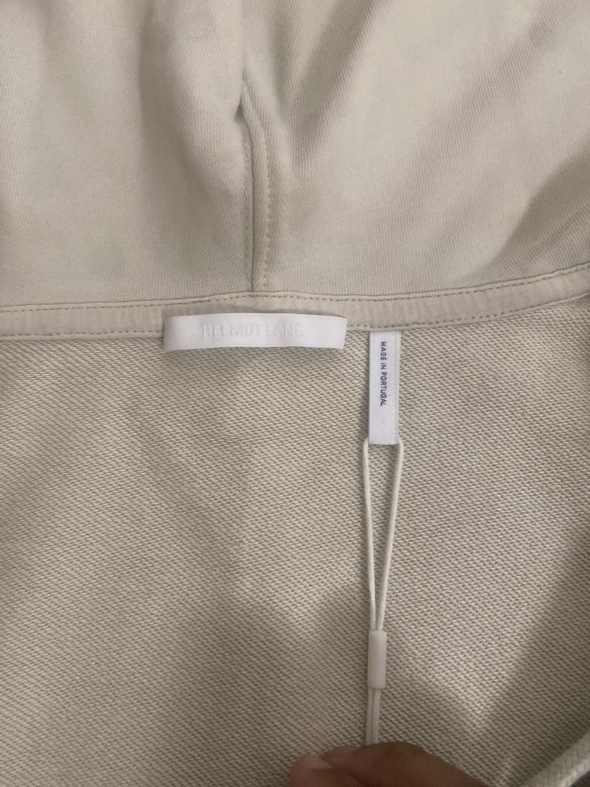 Helmut Lang Men's Blocked Logo Zip Hoodie helmut lang Size US S / EU 44-46 / 1 - 4 Thumbnail