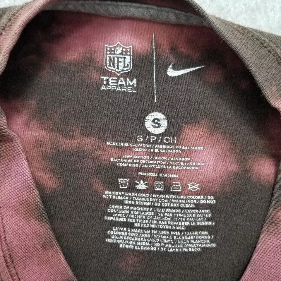 Nike Nike Shirt Mens Small Tie Dye Short Sleeve NFL Team Cotton Size US S / EU 44-46 / 1 - 7 Thumbnail