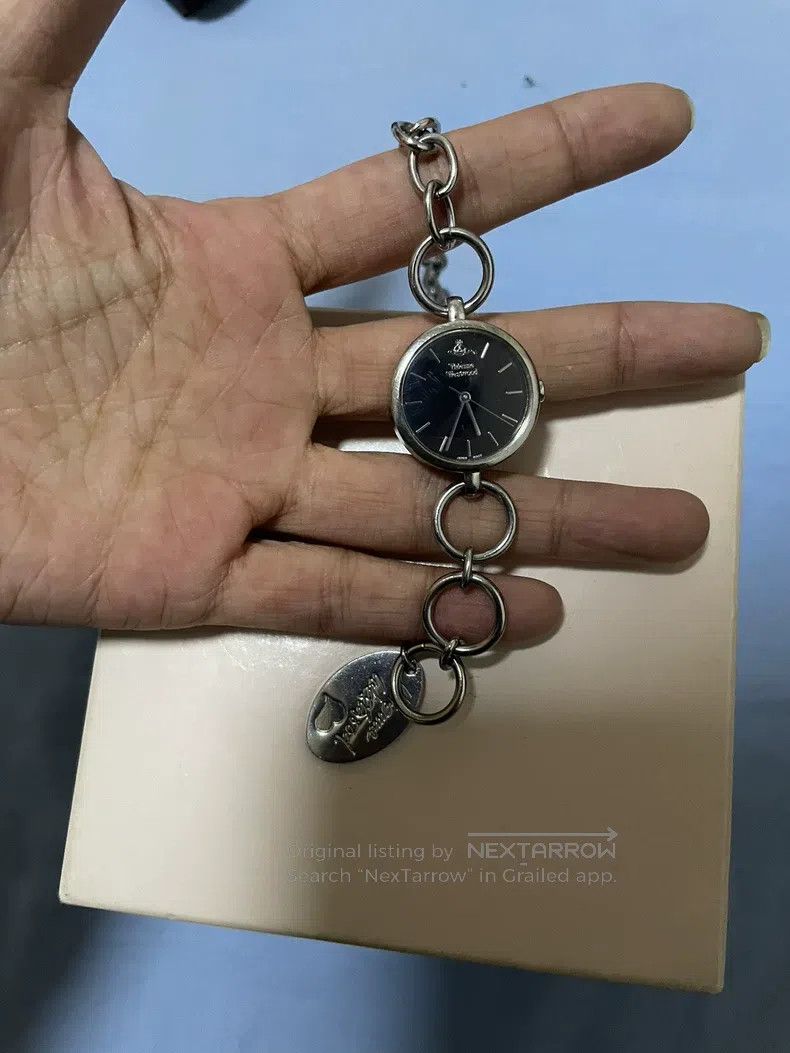 Vivienne Westwood Vivienne Westwood Saturn bracelet pendant metal round plat Size ONE SIZE - 4 Thumbnail