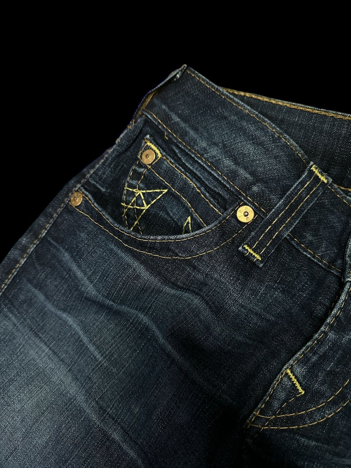 Japanese Brand FLARE 💥 True Religion BootCut Flare 💥 Size 31" - 5 Thumbnail