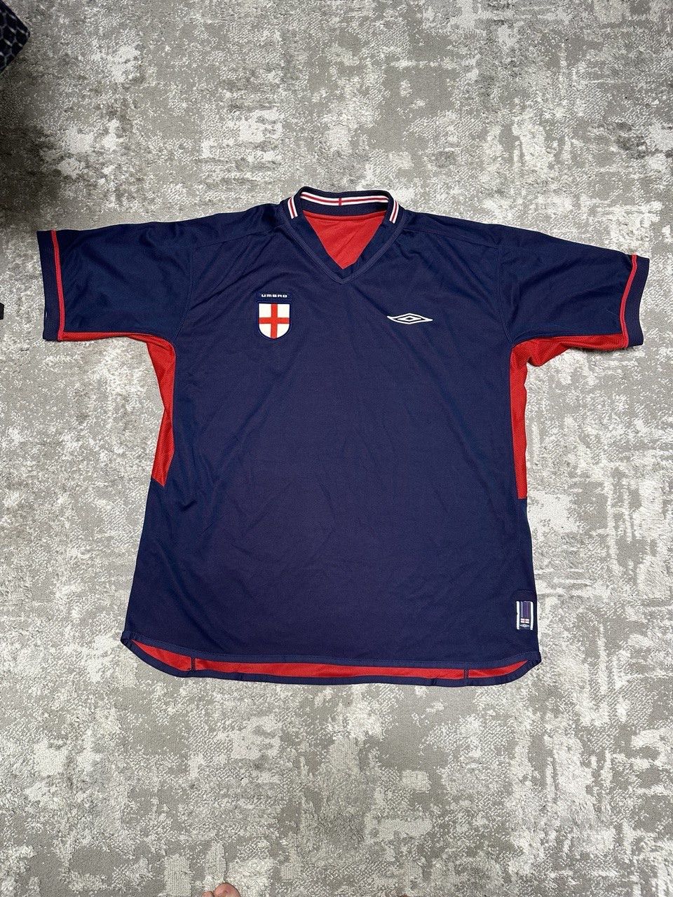 Umbro 00s umbro reversible blokecore England style tee | Grailed