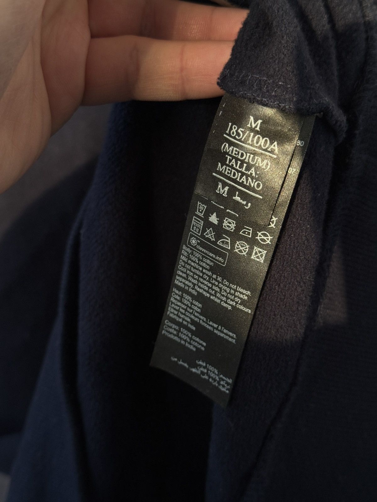 Allsaints Allsaints Hoodie Navy Size US M / EU 48-50 / 2 - 8 Thumbnail