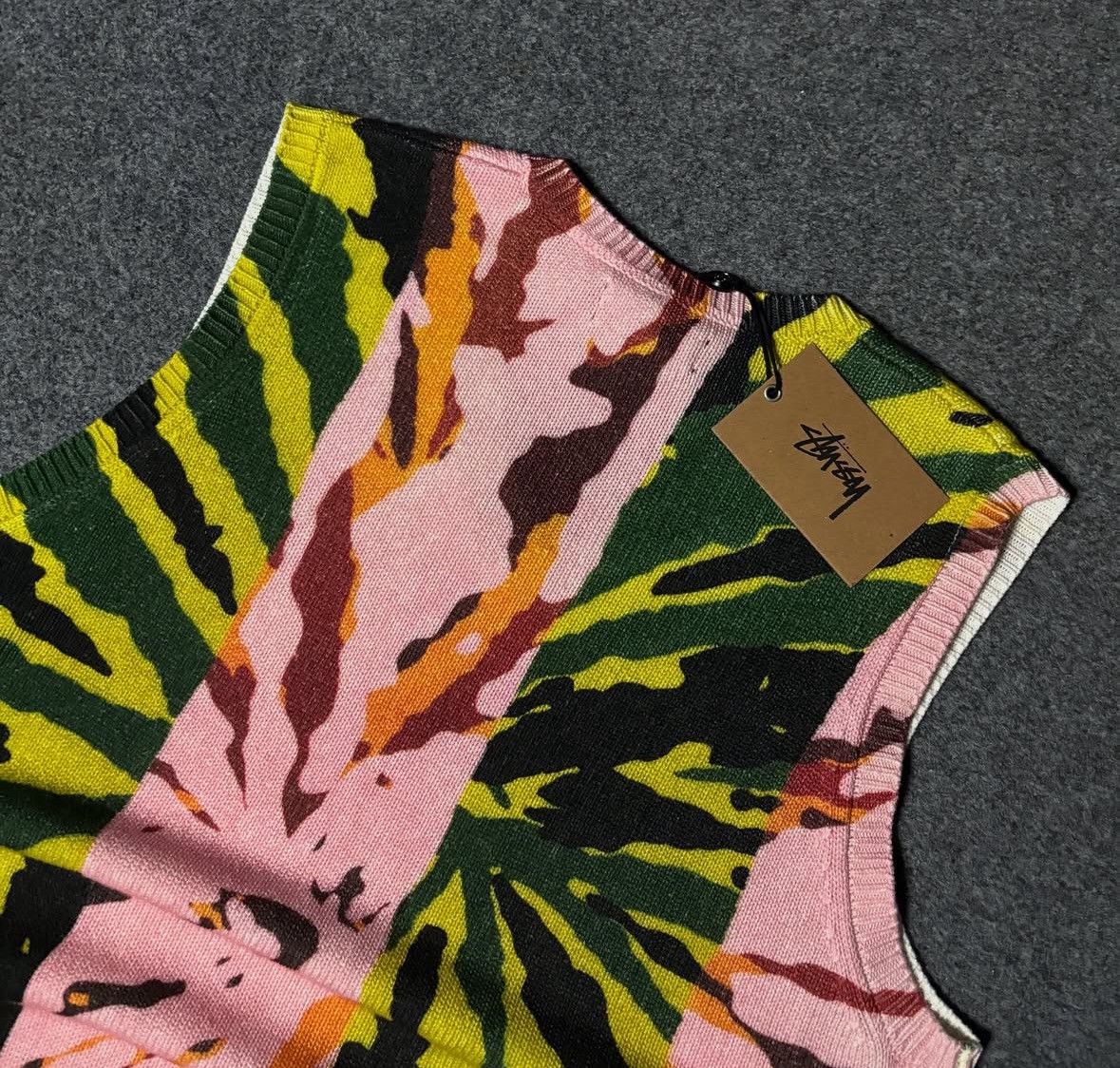 Stussy Stussy knit printed vest Size US S / EU 44-46 / 1 - 6 Thumbnail