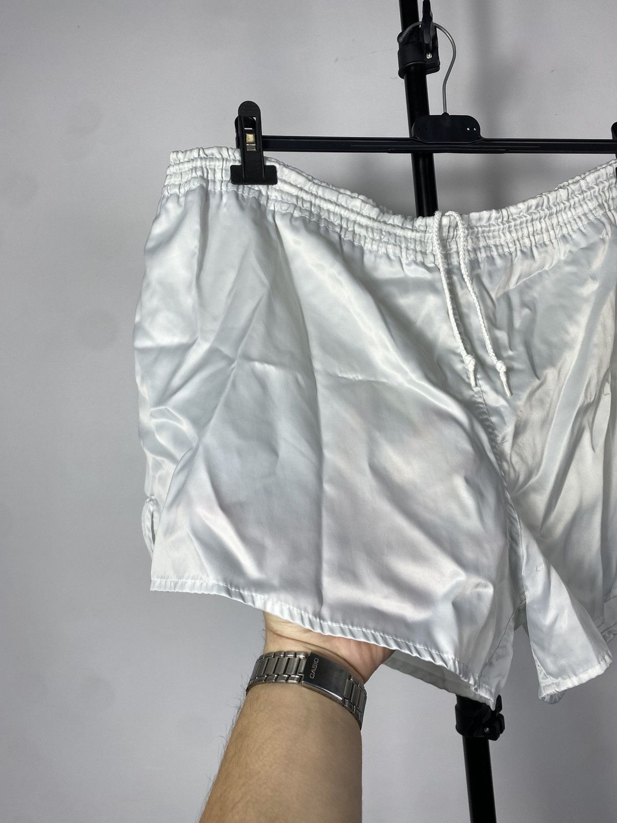 Adidas × Vintage Vintage 80s Adidas West Germany Shorts Football Soccer Size US 36 / EU 52 - 2 Thumbnail