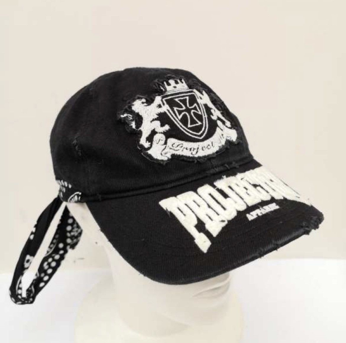 PROJECT G/R BANDANA LAYERED CAP - BLACK hat Size ONE SIZE - 3 Thumbnail