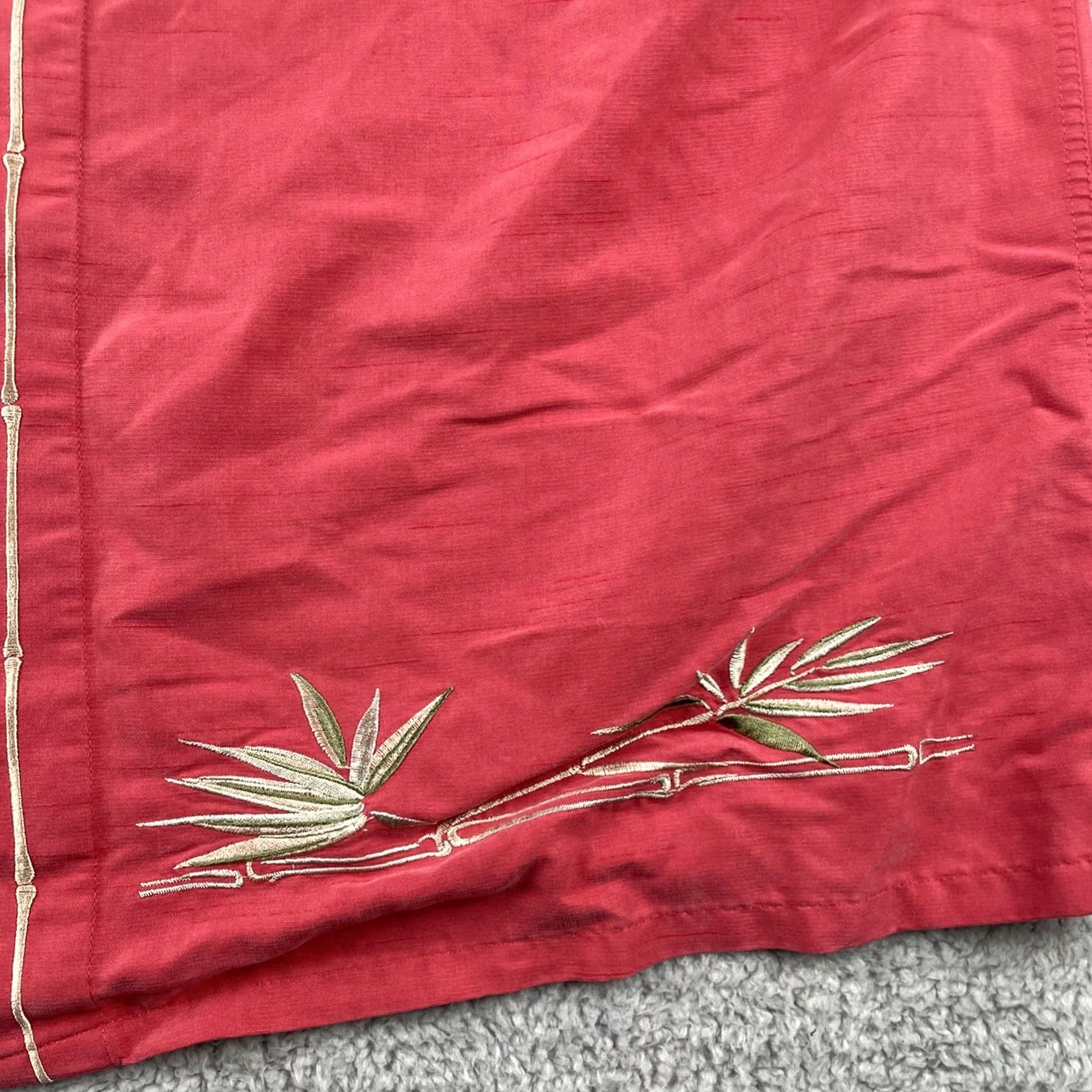 Vintage VINTAGE Bamboo Cay Mens L Button-Up Shirt Short Sleeve Red Rayon Palm Size US L / EU 52-54 / 3 - 6 Thumbnail