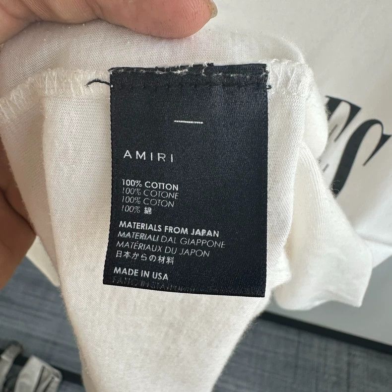 Amiri Amiri wild ones slogan short sleeve Size US L / EU 52-54 / 3 - 3 Thumbnail