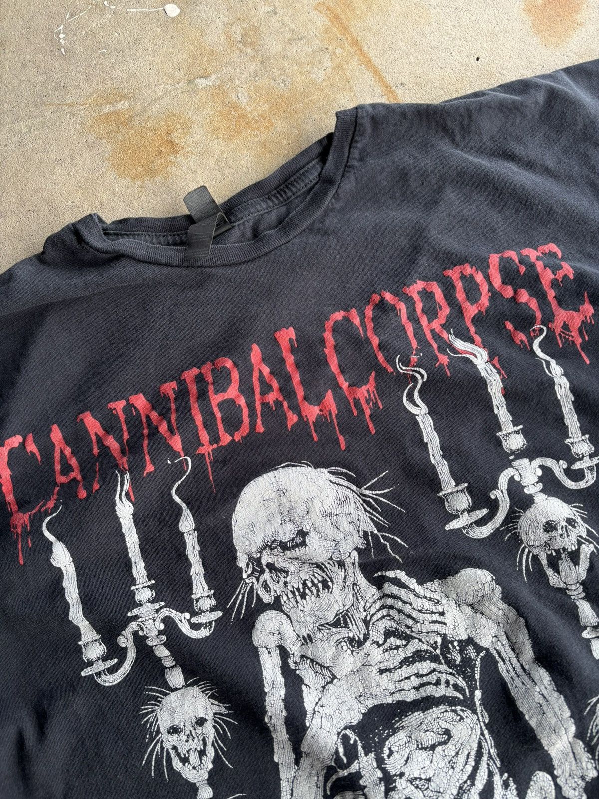 Other Vintage Faded Cannibal Corpse Grunge Boxy Band Tee Size US L / EU 52-54 / 3 - 4 Thumbnail