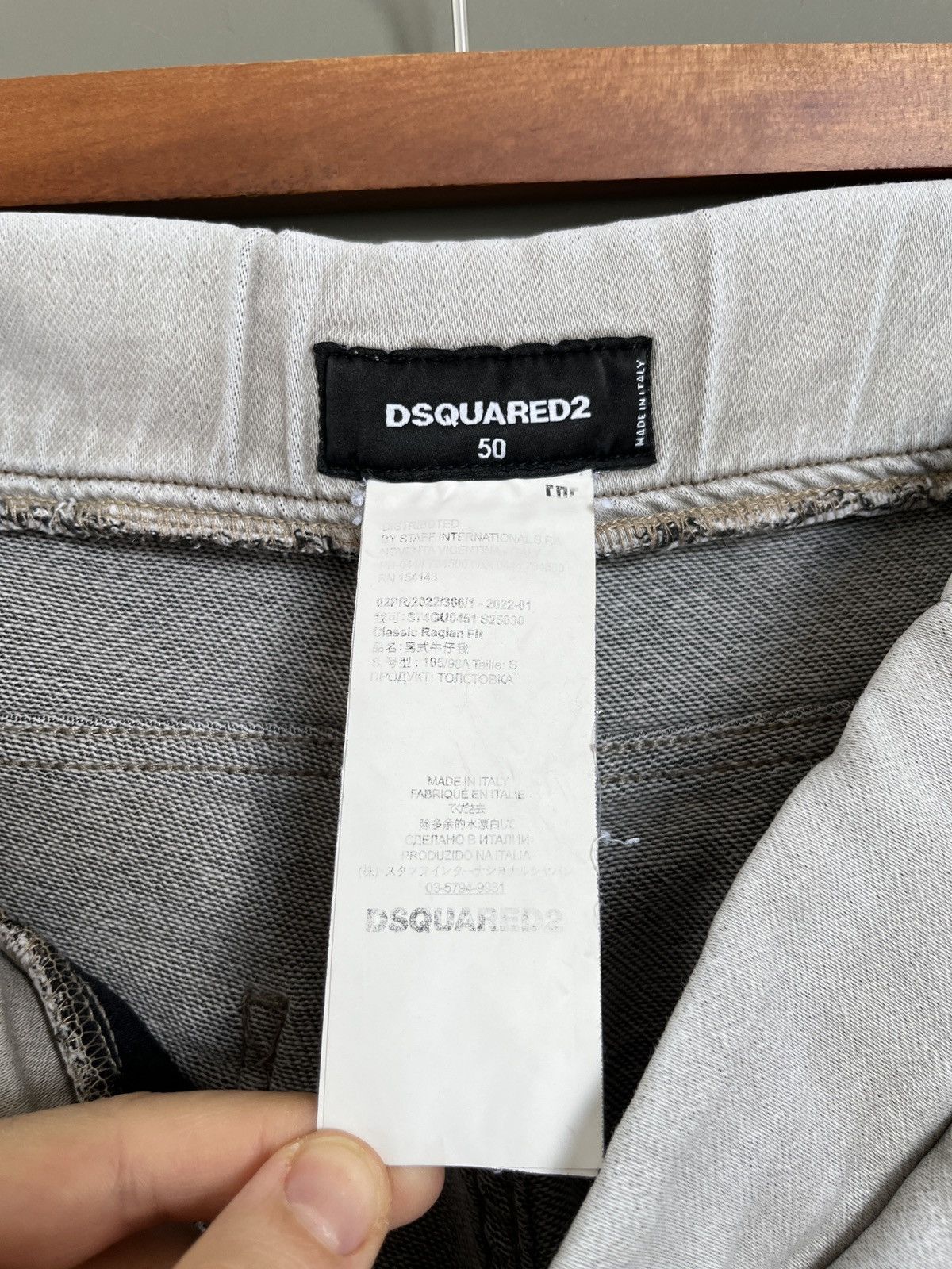 Dsquared2 Dsquared2 White Cotton Cargo Joggers Size US 34 / EU 50 - 6 Thumbnail