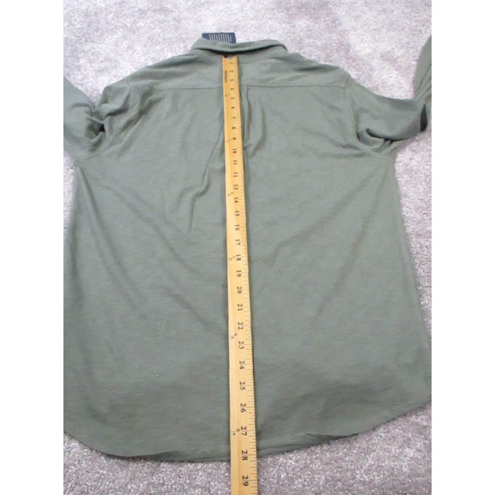 J.Crew J.CREW Button-Up Shirt Mens Medium Green Cotton Long Sleeve Casual Classic Size US M / EU 48-50 / 2 - 7 Thumbnail