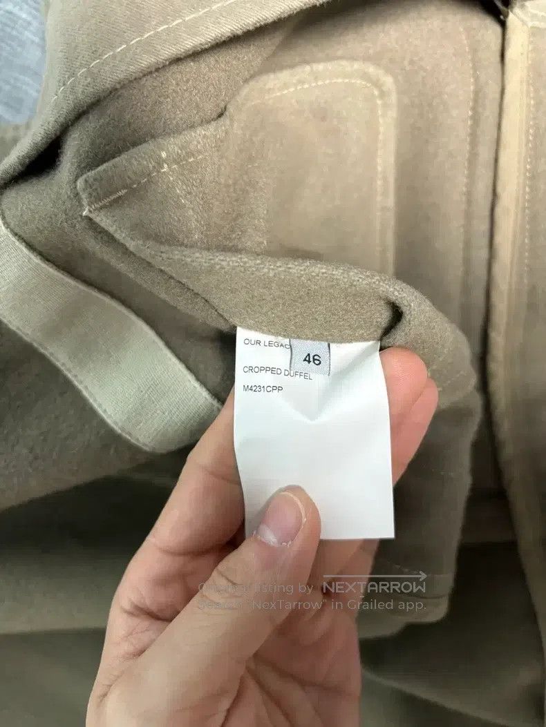 Our Legacy Our Legacy Herringbone Short Duffle Coat Size US S / EU 44-46 / 1 - 4 Thumbnail