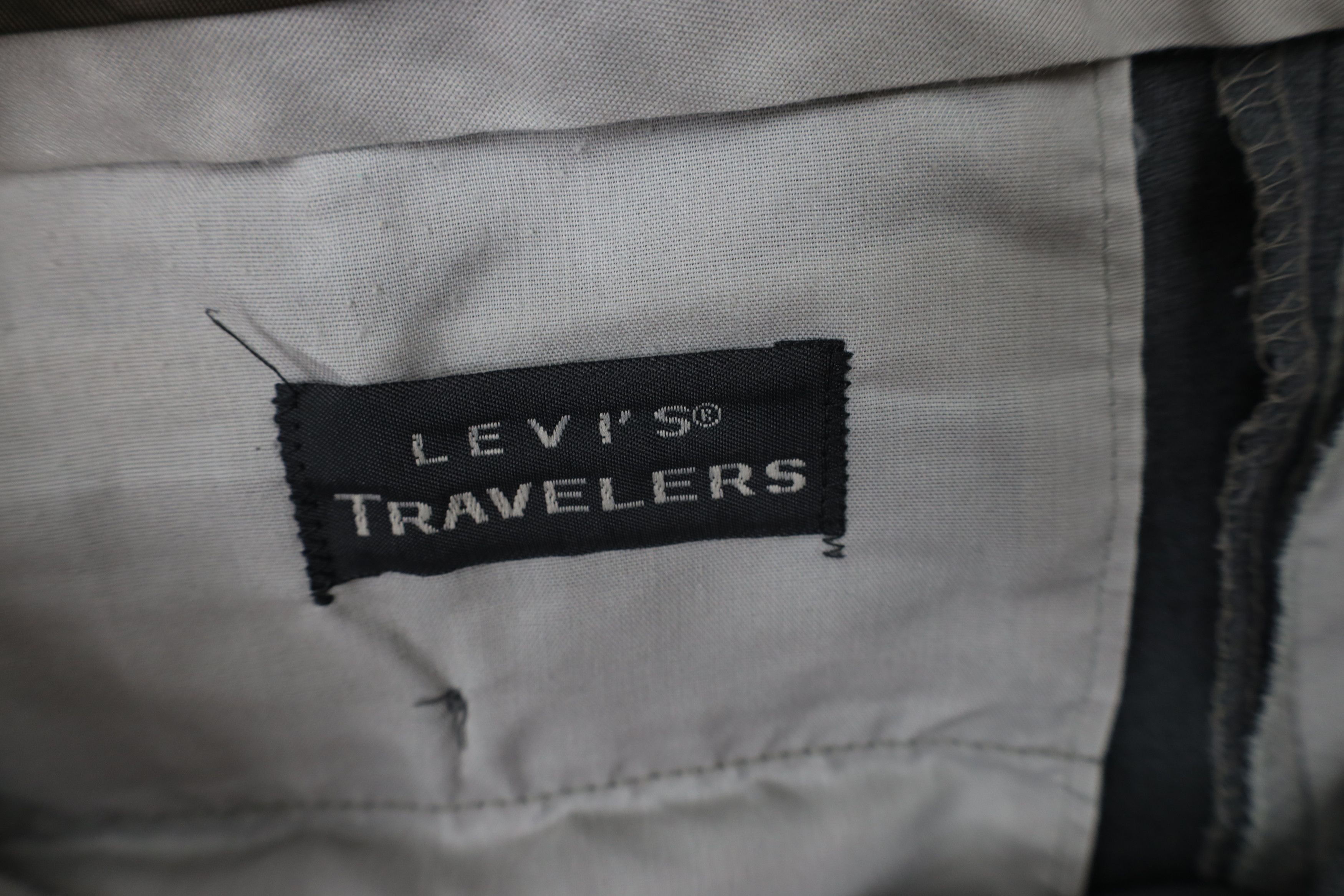 Levi's Vintage 80s 90s Levis Knit Straight Leg Chino Pants Gray USA Size US 30 / EU 46 - 6 Thumbnail