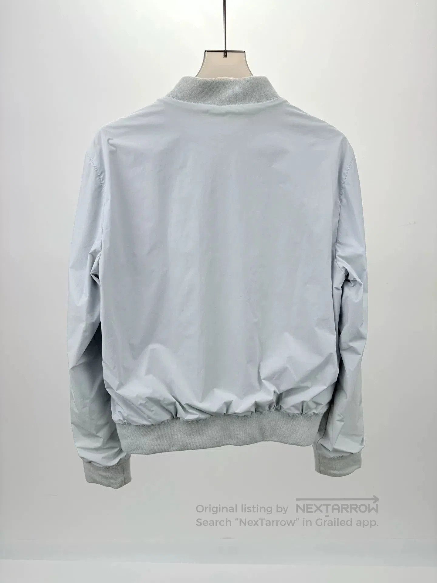 Hermes HERMES Gray Reversible Jacket Coat. Size US L / EU 52-54 / 3 - 2 Thumbnail