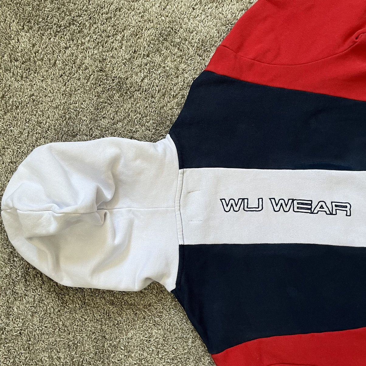 Wu-Tang Clan 🔴Wu-Wear Hoodie Size Large WuTang Sweater Rza Gza Raekwon Size US L / EU 52-54 / 3 - 7 Thumbnail