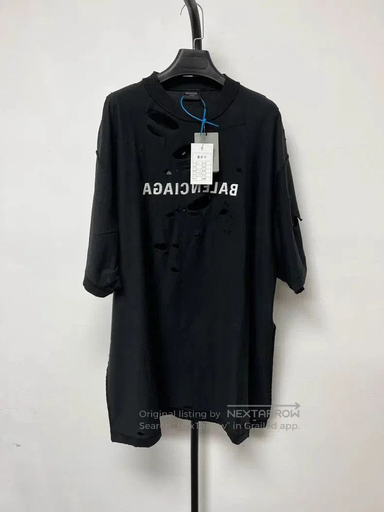 Balenciaga Balenciaga SS24 Logo Print Short Sleeve Tee. Size US XXS / EU 40 - 1 Thumbnail
