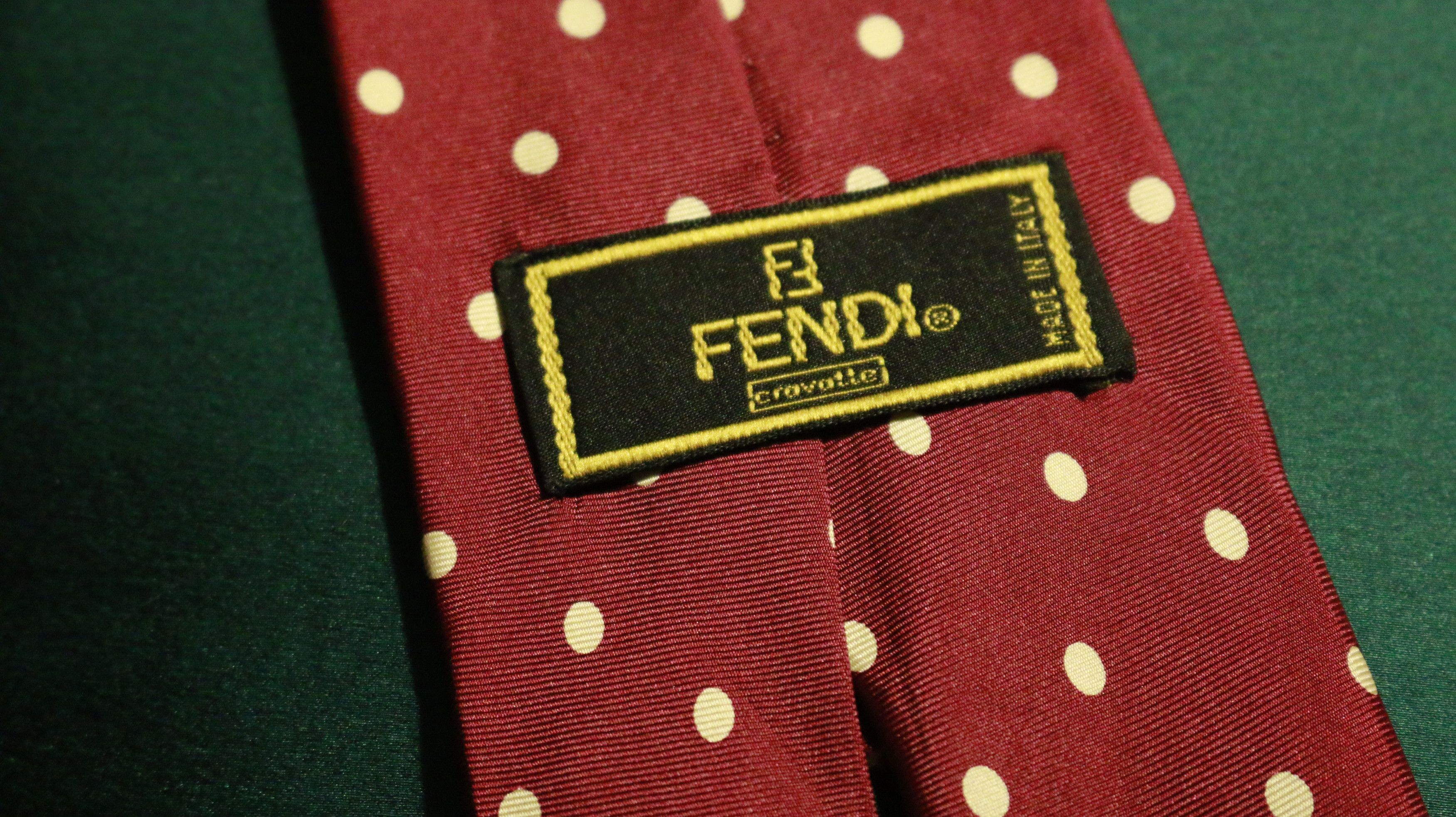 Fendi Red and dots Size ONE SIZE - 2 Thumbnail