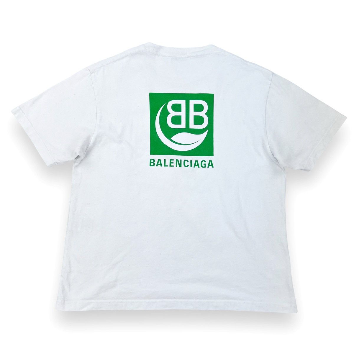 Balenciaga Balenciaga Bio Logo White T Shirt Size US S / EU 44-46 / 1 - 3 Thumbnail