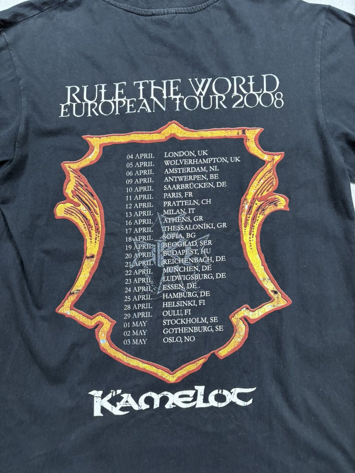 Band Tees Vintage Kamelot Rule The World Europe Tour 2008 Longsleeve Size US L / EU 52-54 / 3 - 16 Thumbnail