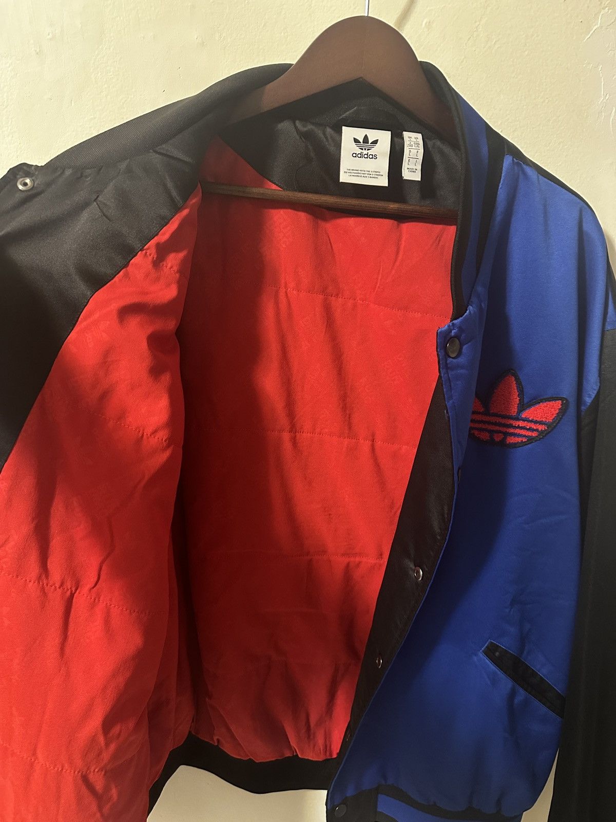 Adidas ADIDAS VINTAGE BOMBER JACKET RUN DMC Size US L / EU 52-54 / 3 - 5 Thumbnail