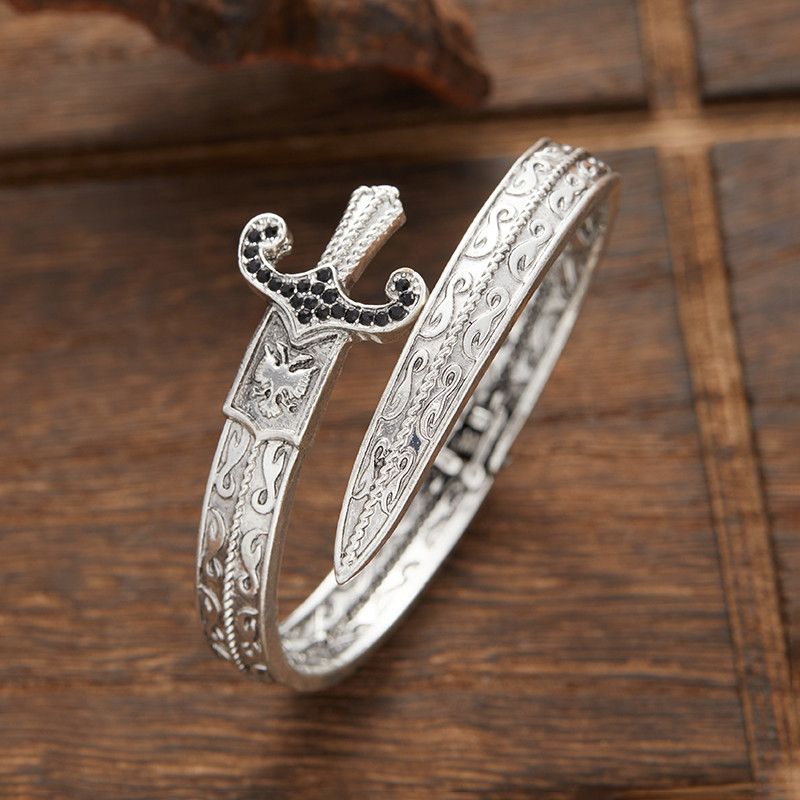Jewelry Retro Classic Creative Sword Exquisite Bracelet Size ONE SIZE - 3 Thumbnail