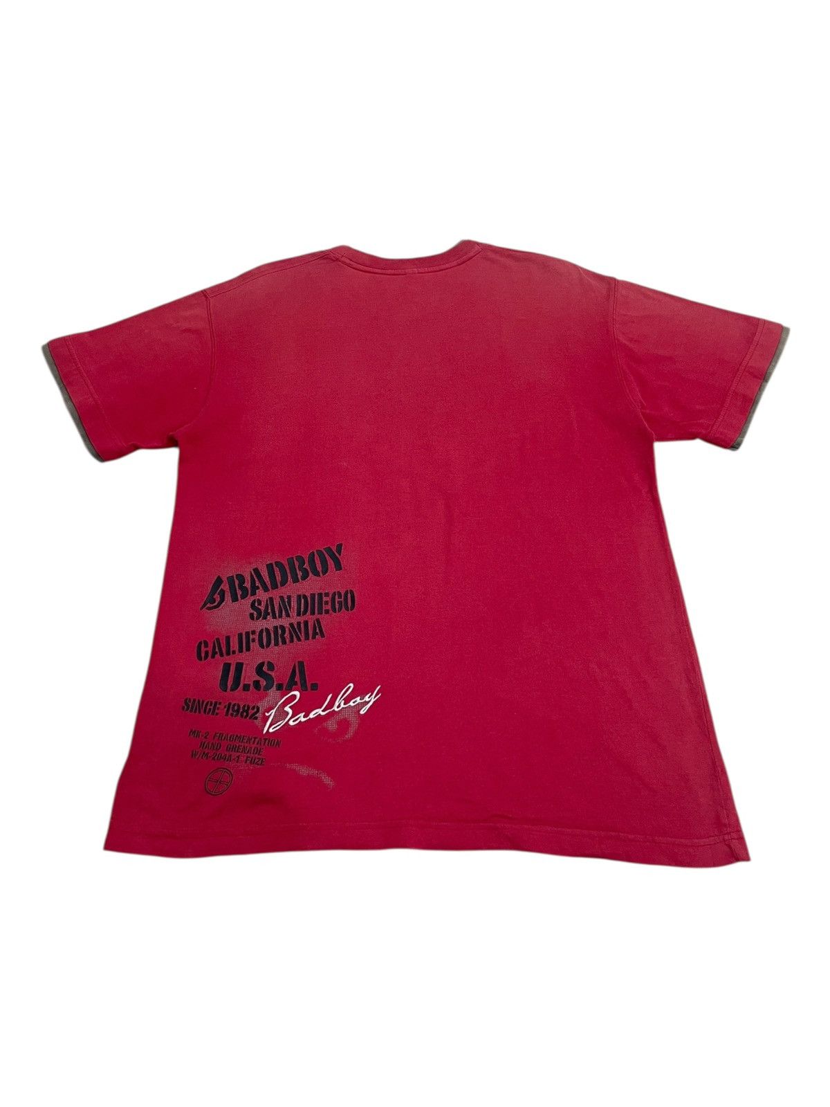 20471120 × If Six Was Nine × Japanese Brand Bad Boy Brand Certificate Life Poem Faded Layer Tee Size US L / EU 52-54 / 3 - 2 Thumbnail