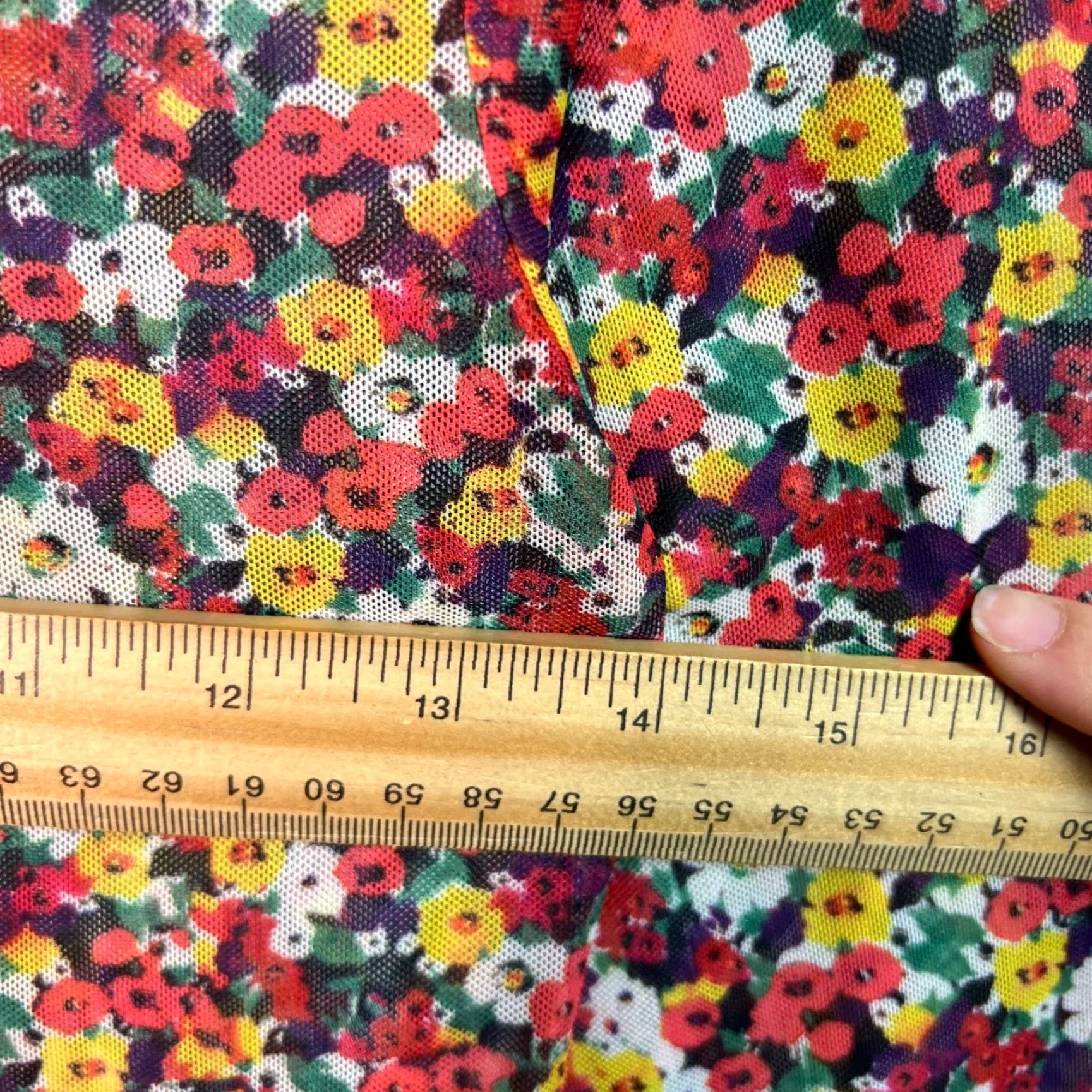 Vintage VINTAGE Pull&Bear Womens Blouse Long Sleeve Floral Red Yellow M Size M / US 6-8 / IT 42-44 - 6 Thumbnail