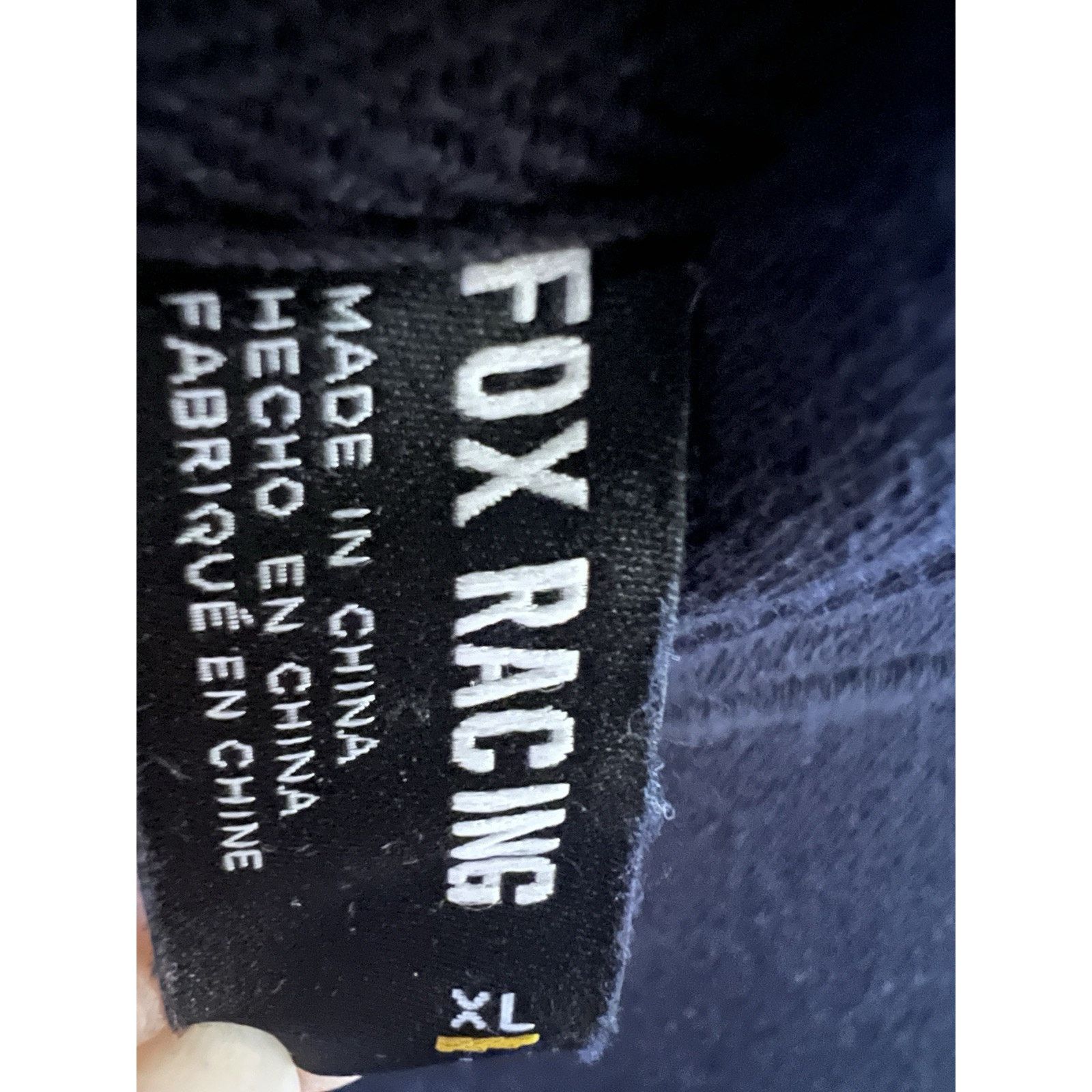 Fox Racing FOX Racing Graphic Logo Black Pullover Hoodie Sweatshirt XL Size XL / US 12-14 / IT 48-50 - 8 Thumbnail