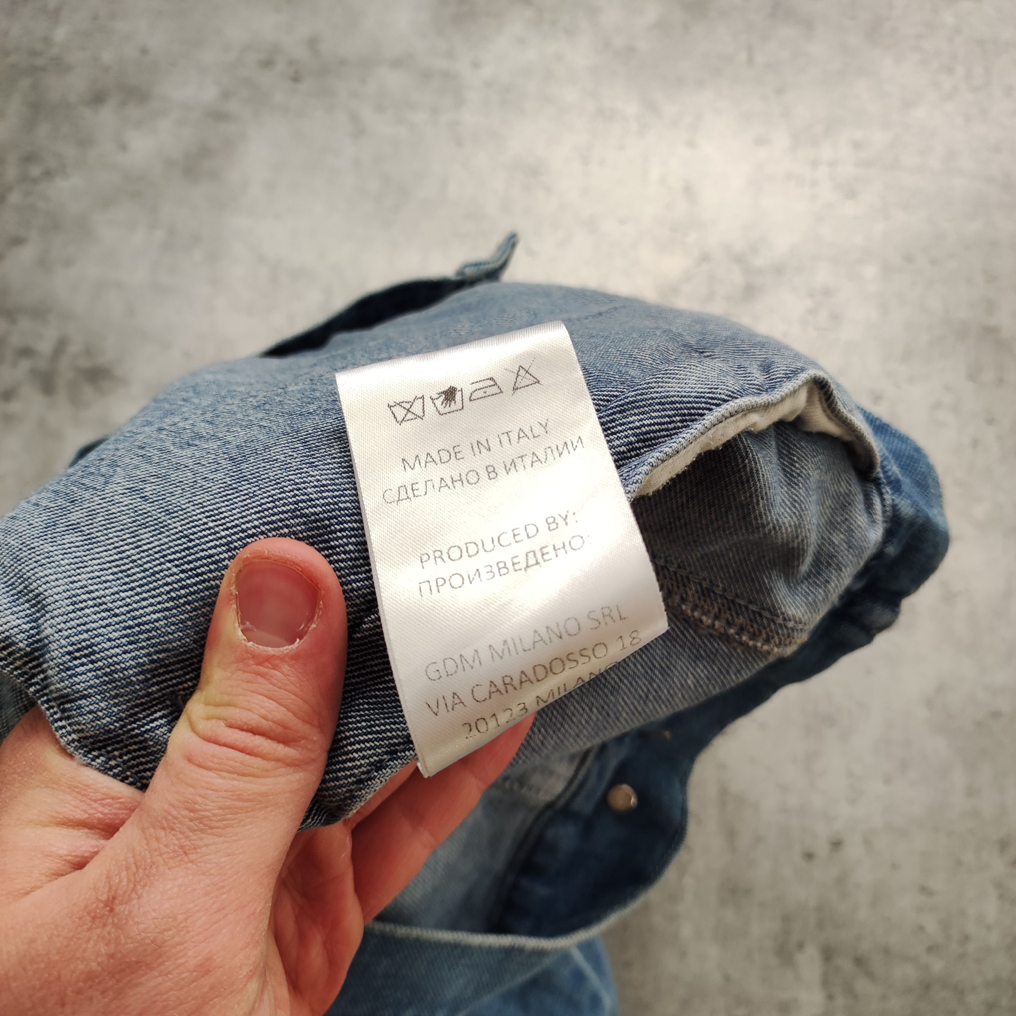 Other Giuseppe Di Morabito Classic Luxury Boxy Denim Jacket Size US M / EU 48-50 / 2 - 10 Thumbnail