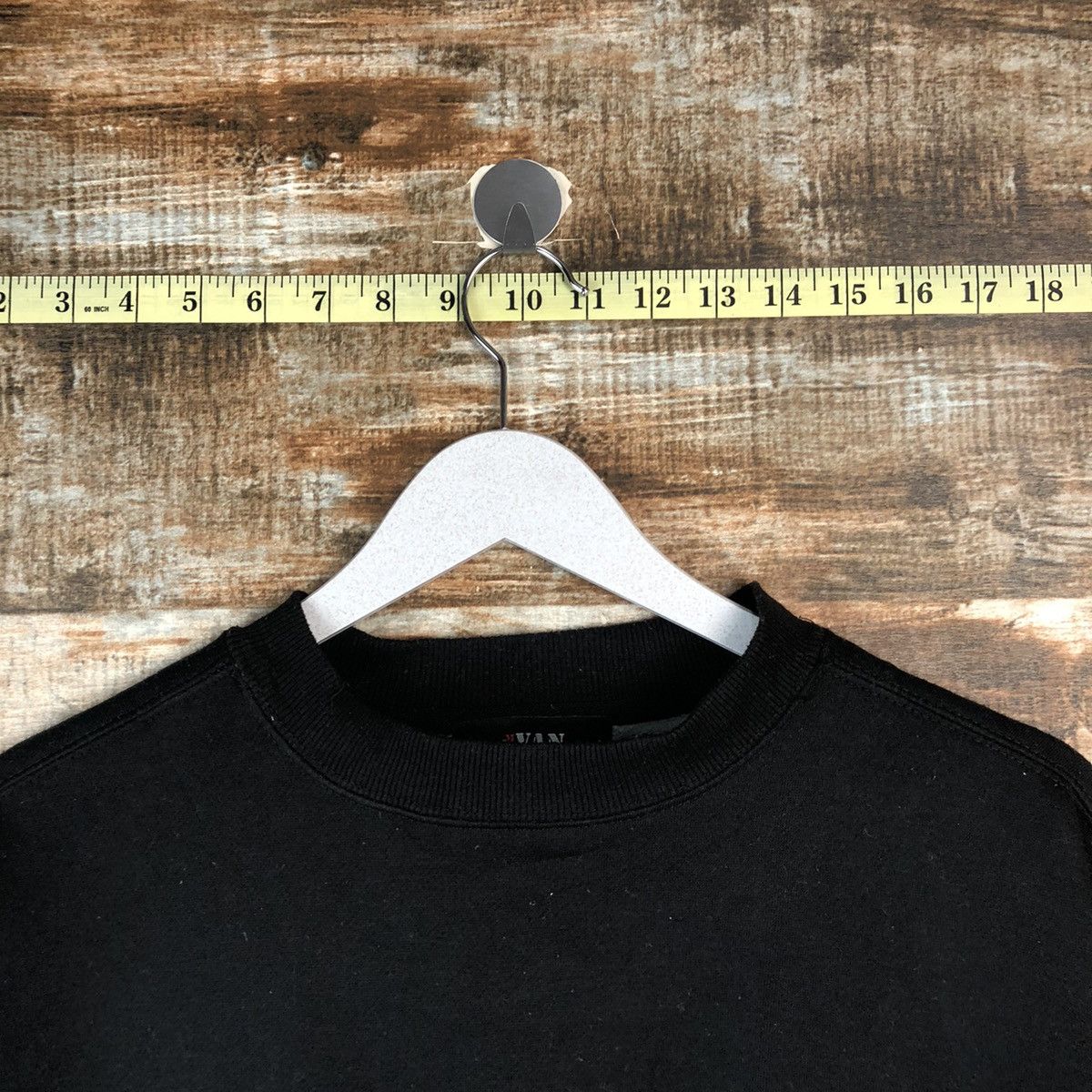 Japanese Brand × Van Mr Van vintage Black Sweatshirt #A2033 Size US M / EU 48-50 / 2 - 4 Thumbnail