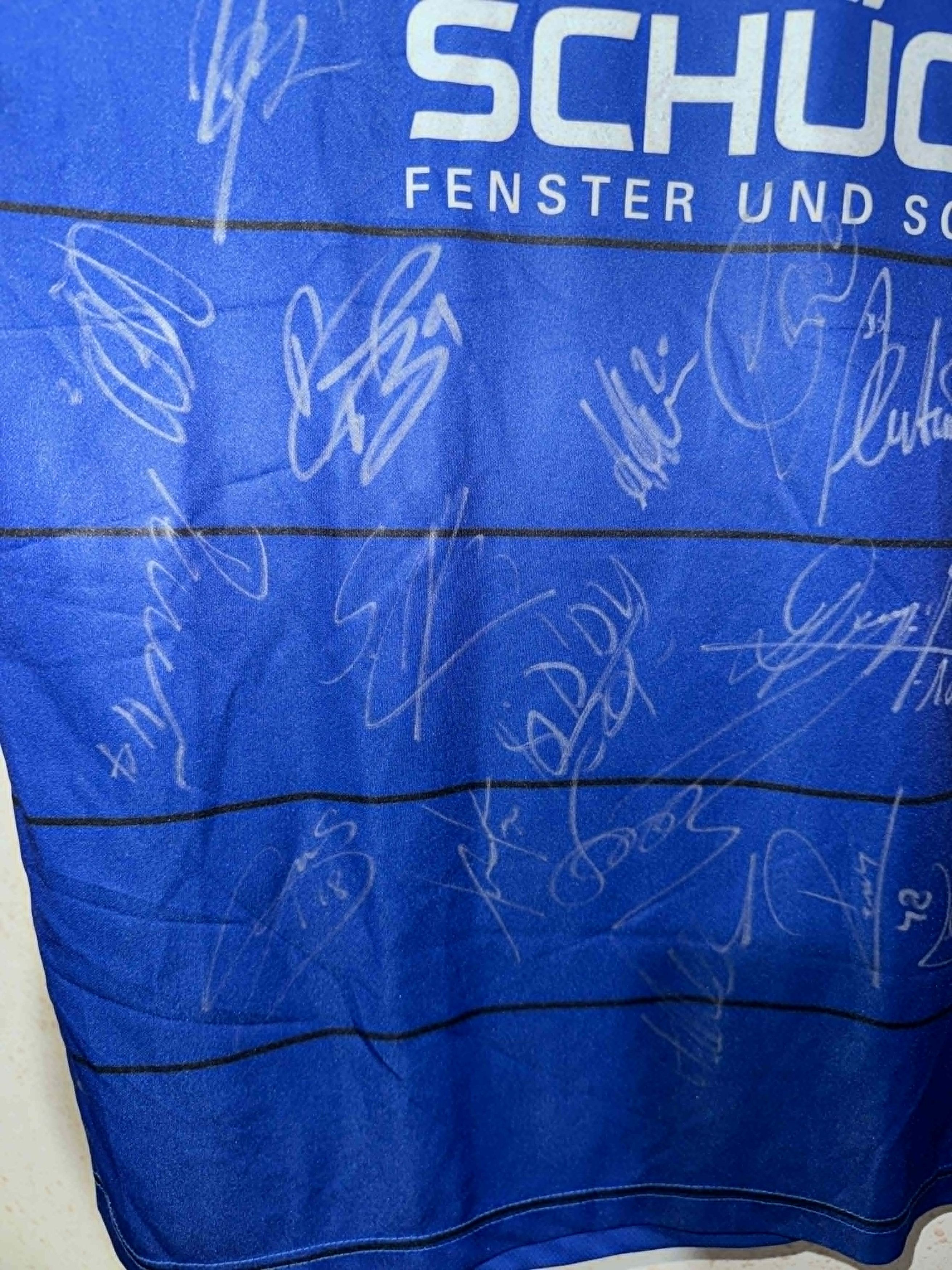 Vintage Arminia Bielfeld 2010/11 Match Worn Shirt signed Size US M / EU 48-50 / 2 - 7 Thumbnail