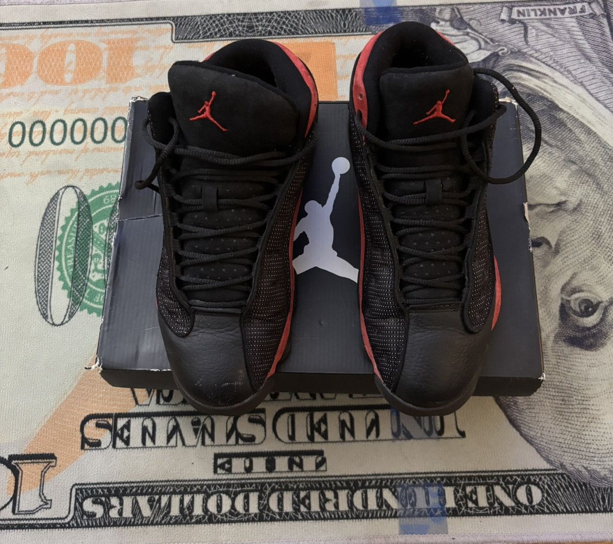 Jordan Brand Jordan 13 Bred Retro 2013 Size 8 Size US 8 / EU 41 - 4 Thumbnail
