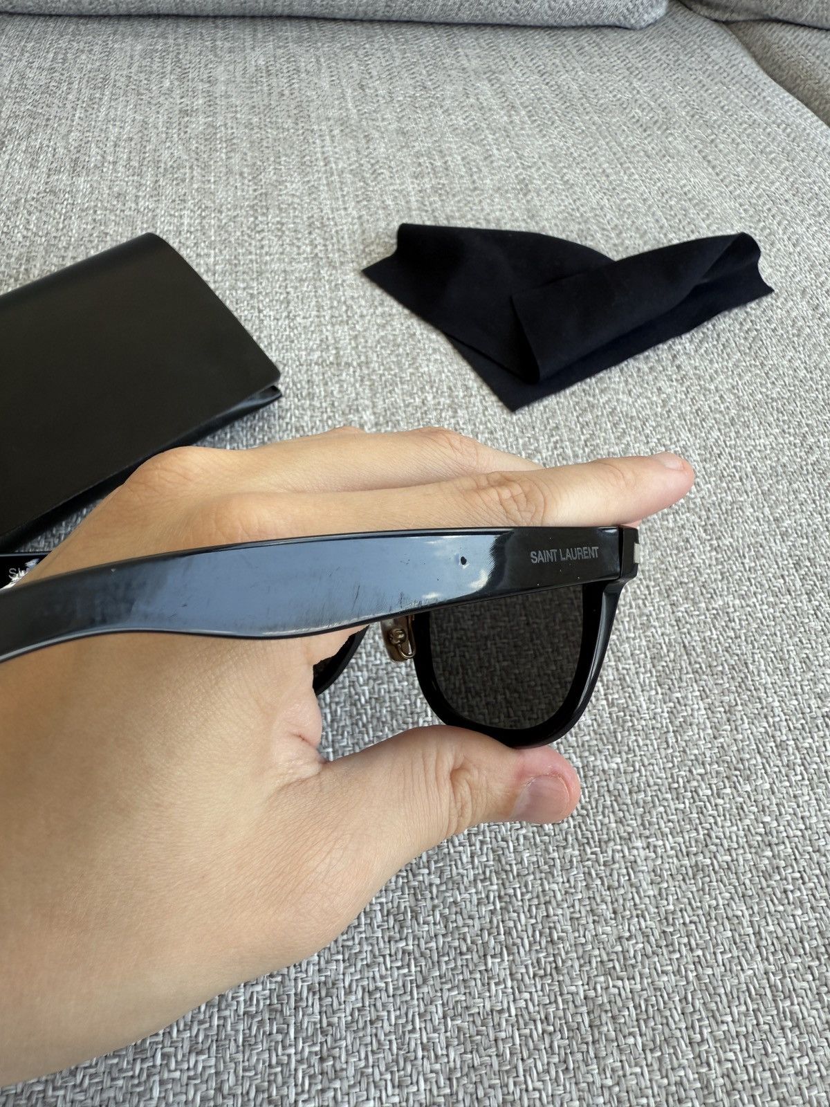Saint Laurent Paris Saint Laurent Sunglasses Size ONE SIZE - 8 Thumbnail