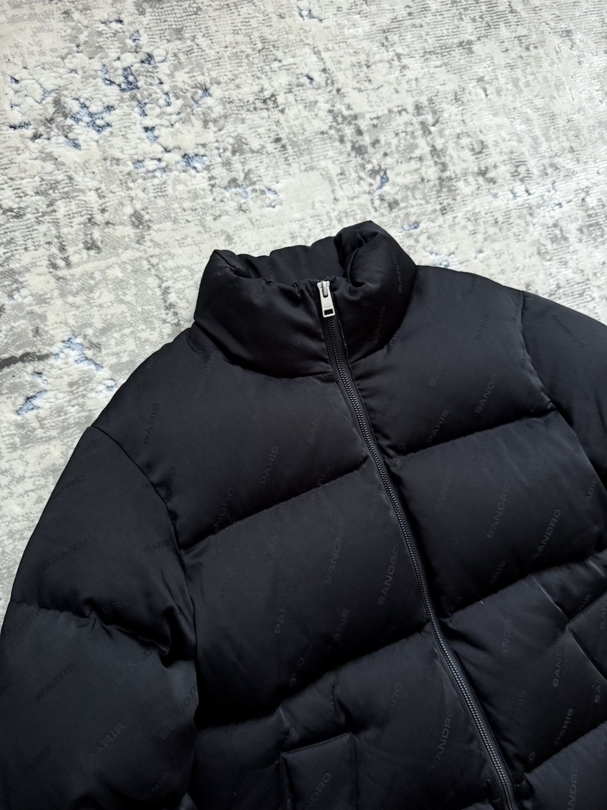 Sandro Sandro Paris Monogram Puffer Down Jacket Size US S / EU 44-46 / 1 - 4 Thumbnail