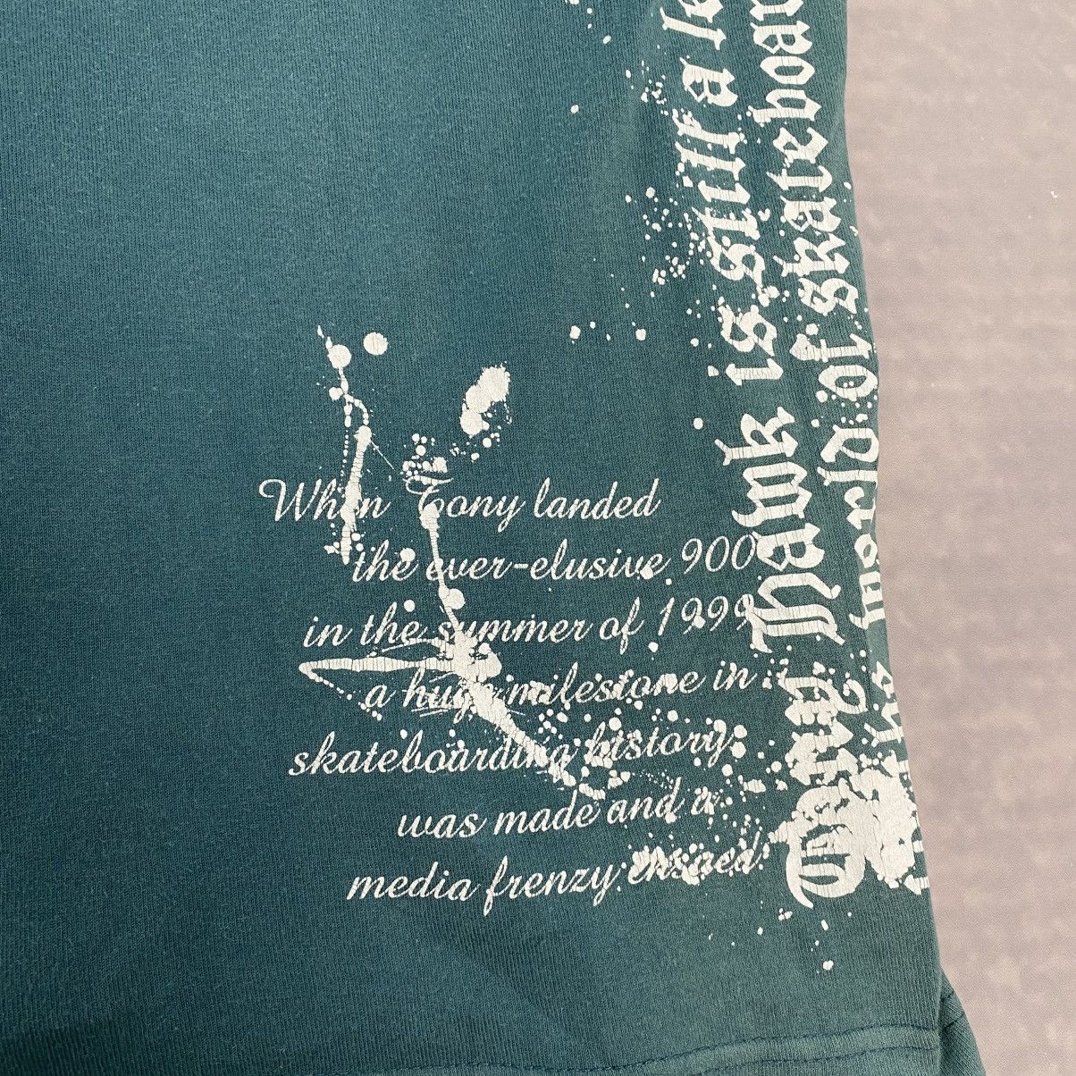 If Six Was Nine × Santa Cruz Skateboards × Tony Hawk Tony Hawk logo & script tshirt Size US L / EU 52-54 / 3 - 15 Thumbnail