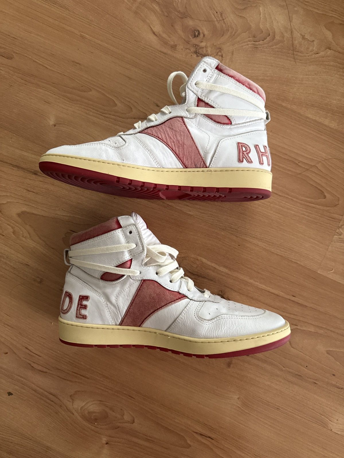 Rhude Rhude Bball Hi Sneakers Size US 9 / EU 42 - 2 Thumbnail