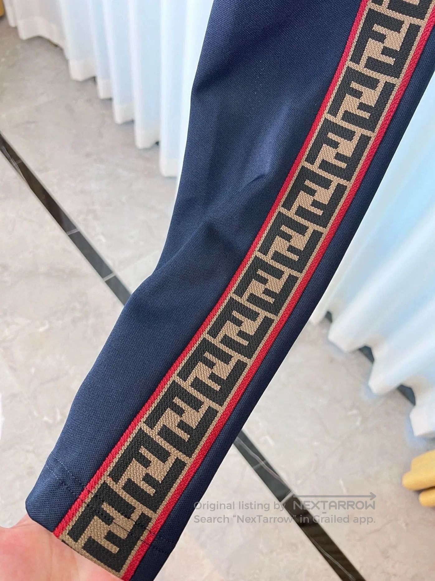 Fendi Fendi Double F Side Print Casual Pants. Size US 38 / EU 54 - 7 Thumbnail
