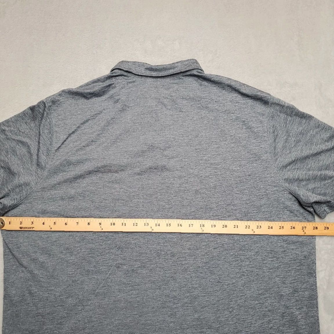 CO Duluth Trading Co Shirt Mens 2XL Gray Polo Short Sleeve Performance Blend Golf Shirt Mens Regular Size XS-? Size US XXL / EU 58 / 5 - 7 Thumbnail