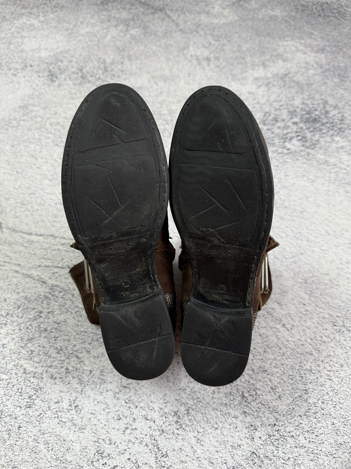 A.S.98 🔥A.S.98 Airsteps Style Ankle Vintage Western Boots Japanese Size US 7 / IT 37 - 11 Thumbnail