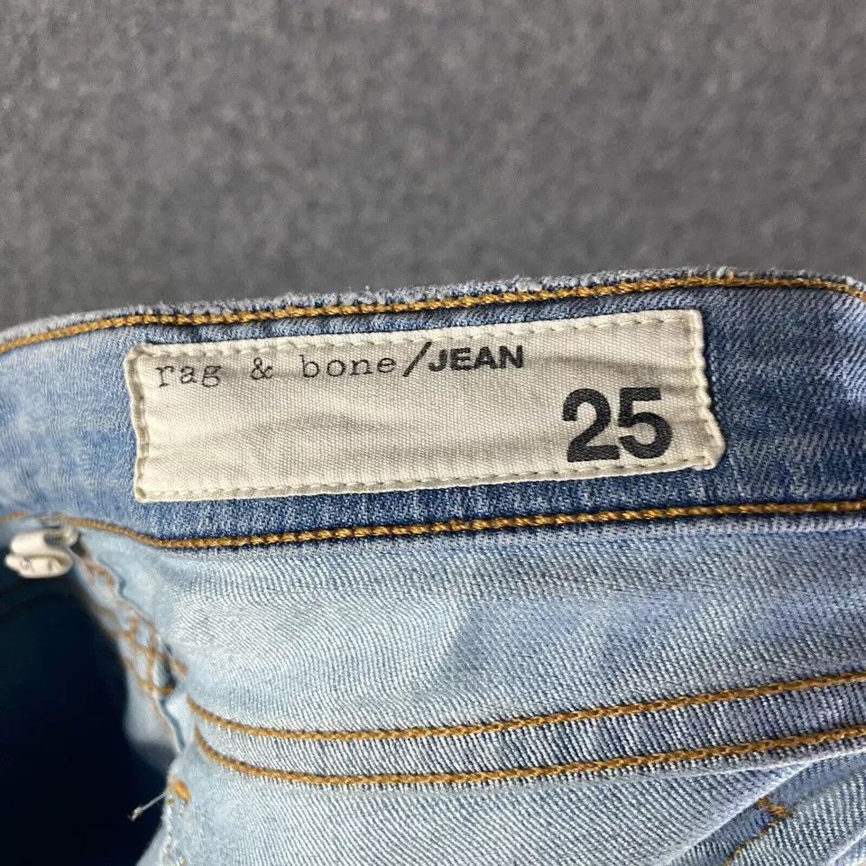 Rag & Bone Rag & Bone Jeans Women's Size 25 Skinny Distressed Stretch Size 25" / US 0 / IT 36 - 7 Thumbnail