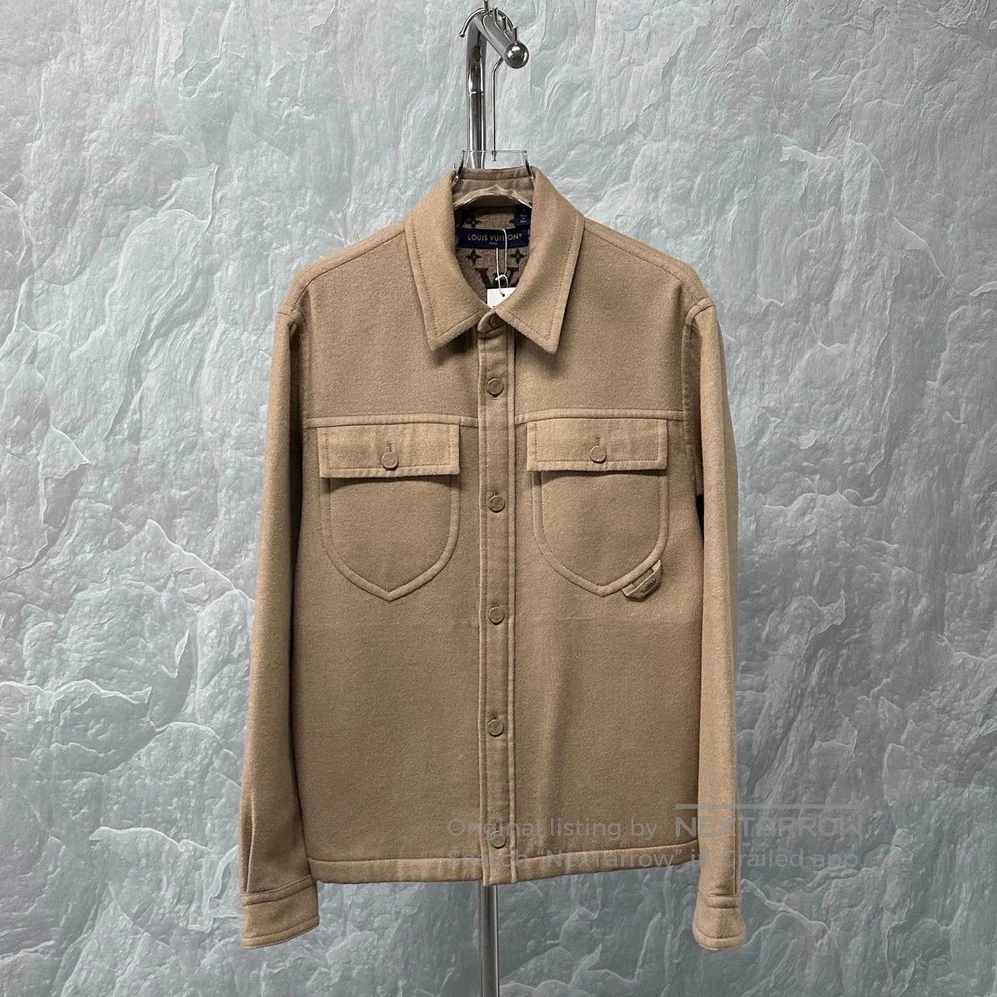 Louis Vuitton louis vuitton ss24 logo wool outerwear jacket. Size US S / EU 44-46 / 1 - 3 Thumbnail