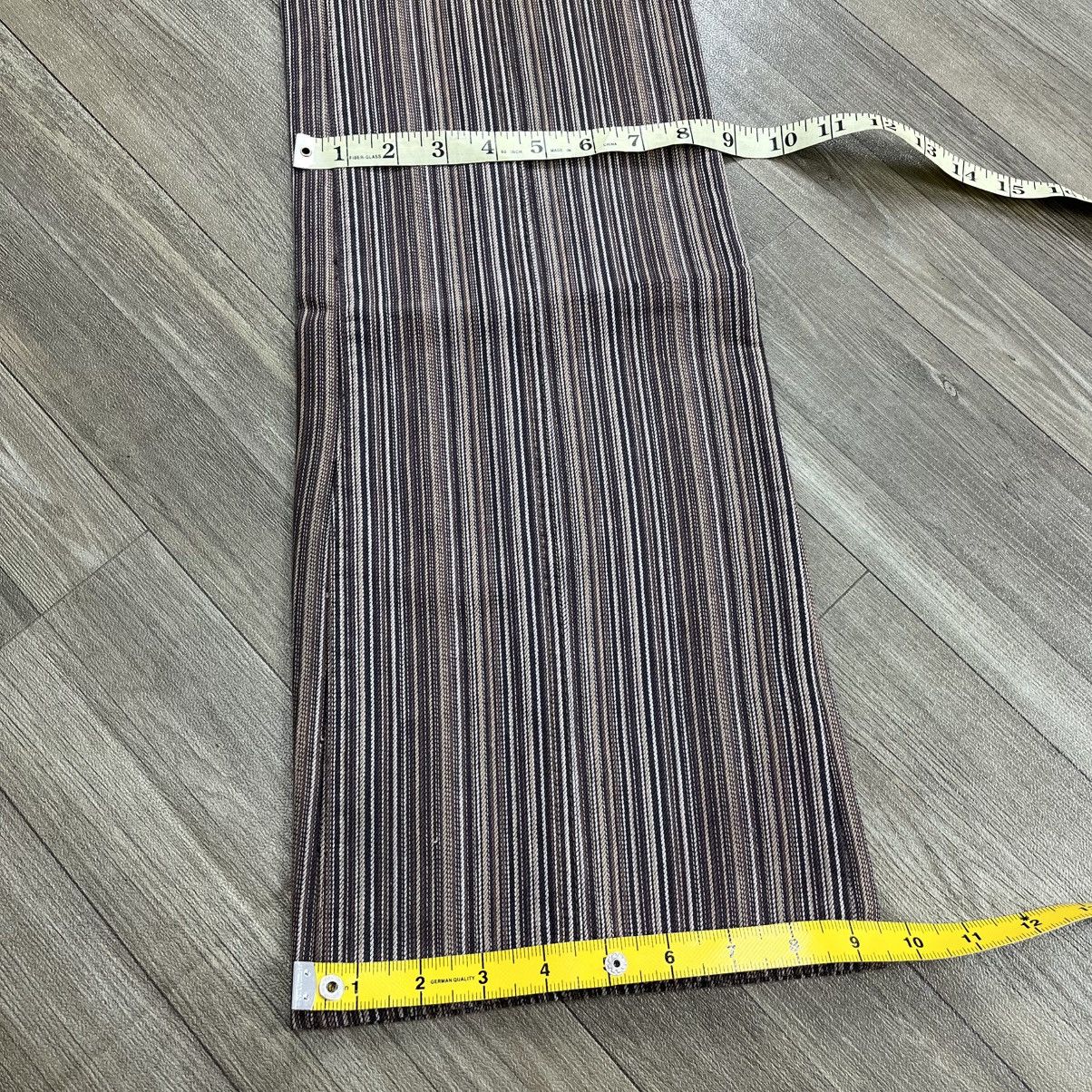 Tete Homme 2000s Tete Homme Issey Miyake Striped Lgb Style Flared Jeans Size US 33 - 9 Thumbnail