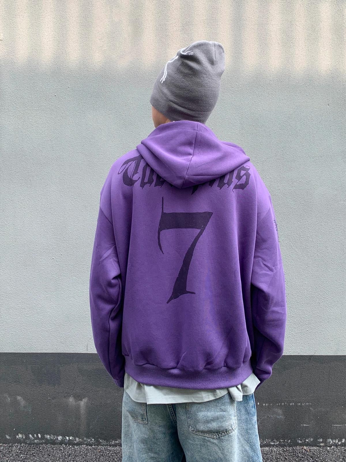 Japanese Brand Tribal Flame Rhinestone Zip Hoodie Size M / US 6-8 / IT 42-44 - 5 Thumbnail