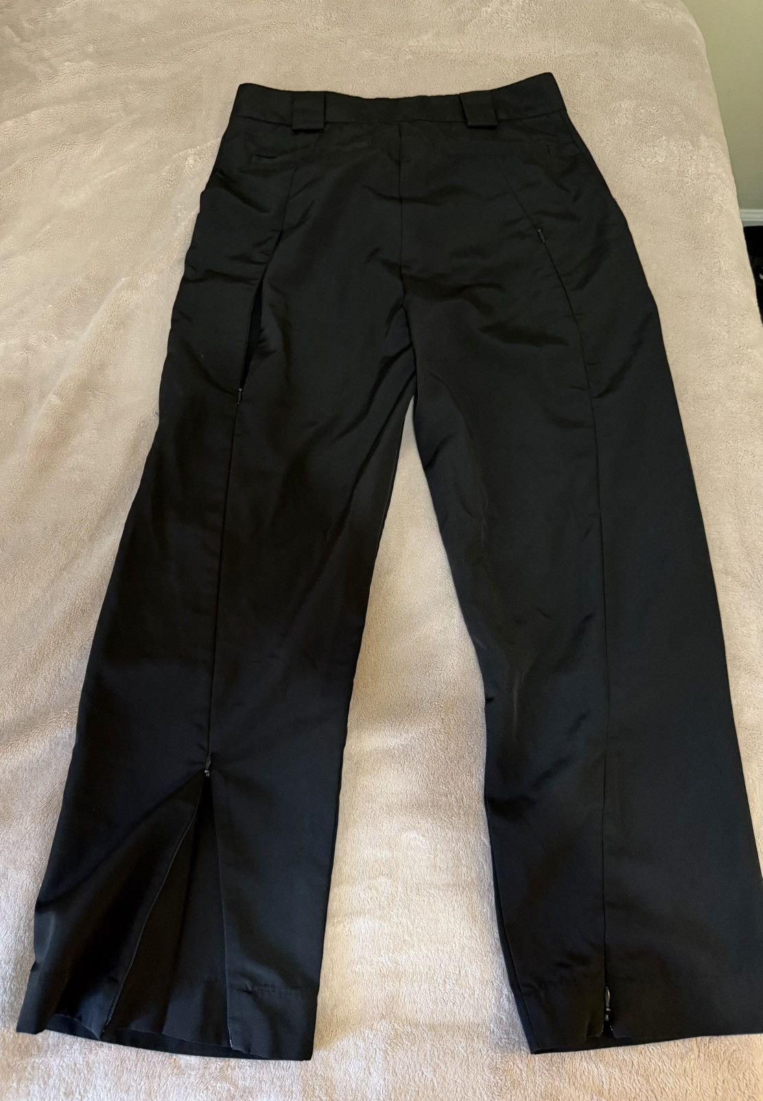 Other Black Utility Zipper Trousers - Techwear/Gorpcore Size US 32 / EU 48 - 2 Thumbnail