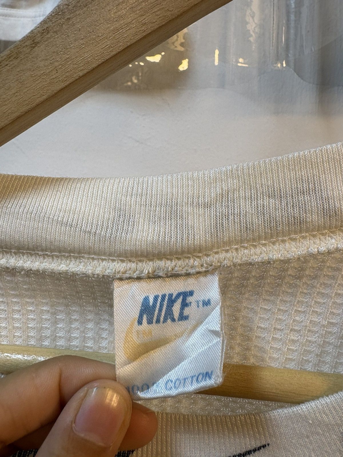 Nike Vintage 90s Nike Spell Out Big Logo T-Shirt Size US XXL / EU 58 / 5 - 5 Thumbnail