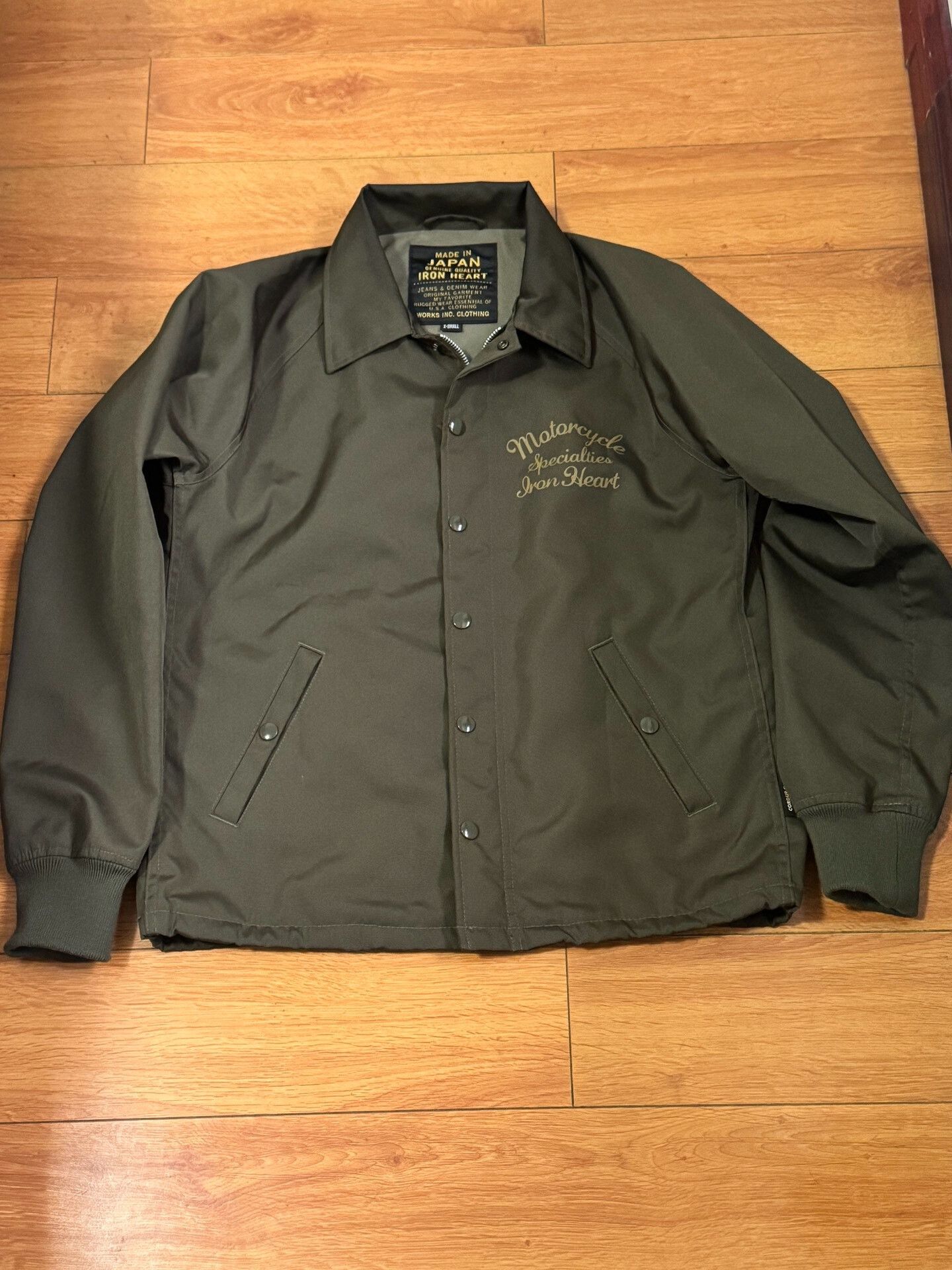 Iron Heart Deep Green Coach Jacket Size US XS / EU 42 / 0 - 1 Thumbnail
