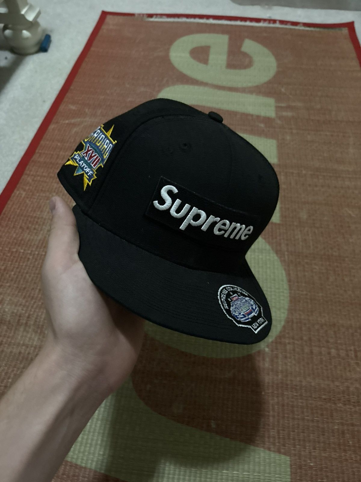 New Era × Supreme Supreme SS12 SNY Champions Logo New Era