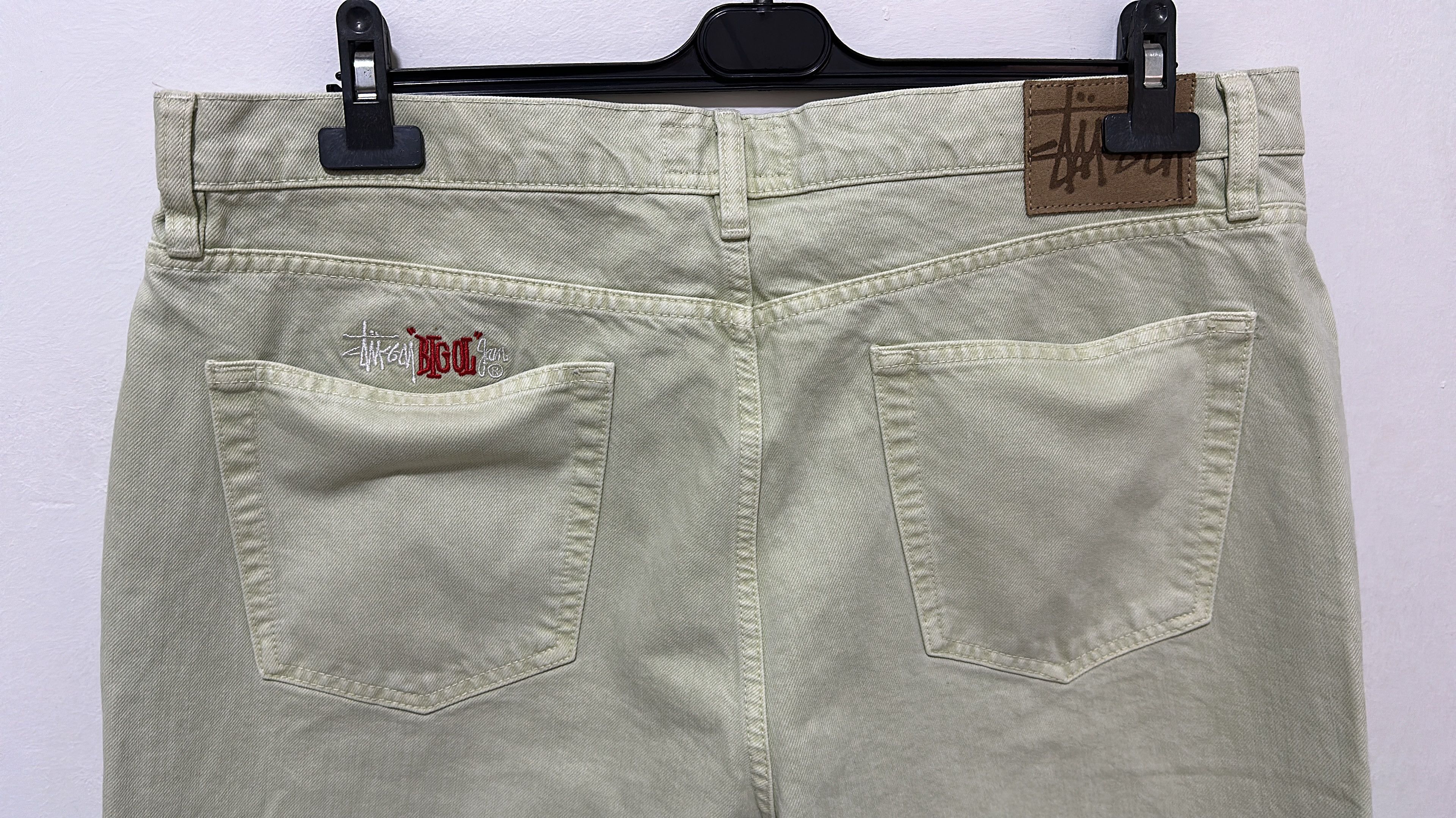 Stussy × Vintage Stüssy Big Ol Jean Cream Size 38 Size US 38 / EU 54 - 3 Thumbnail