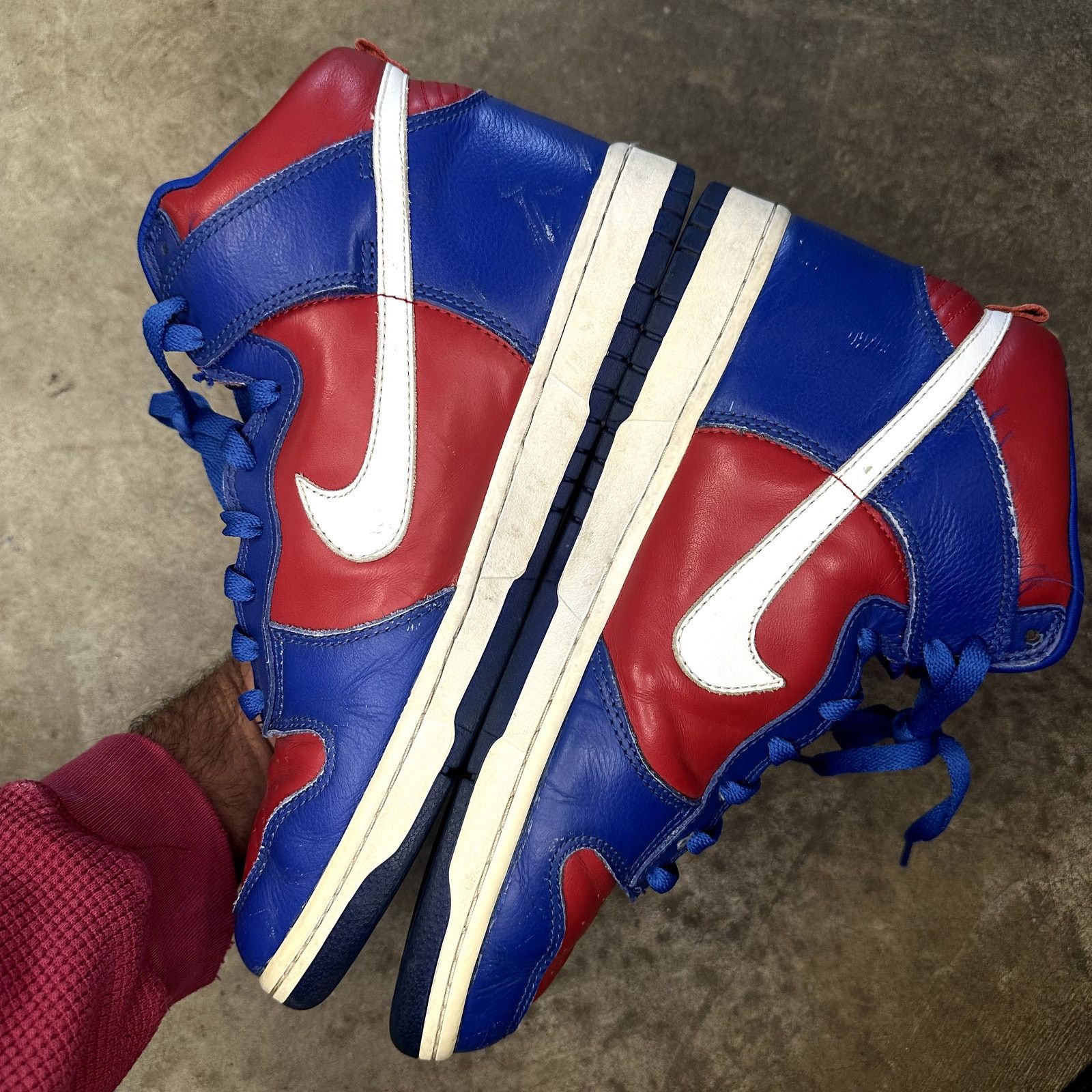 Nike 2003 Nike Dunk Hi 'LA Clippers' Size US 10.5 / EU 43-44 - 4 Thumbnail