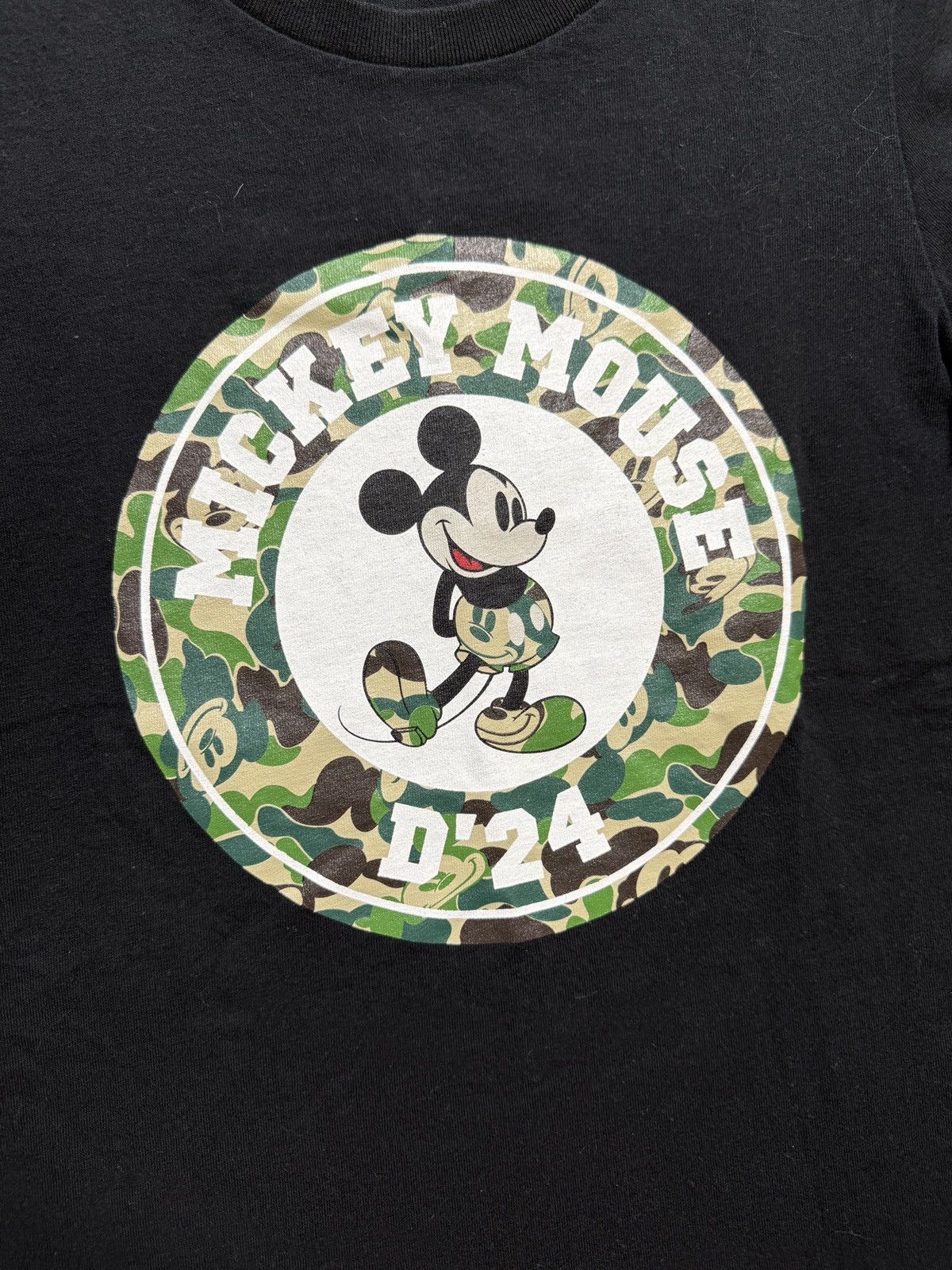 Bape A Bathing Ape X Mickey Mouse Tokyo Exclusive Tee Size M / US 6-8 / IT 42-44 - 3 Thumbnail